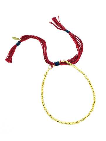 Shashi Pyrite Chelsea Slide Bracelet