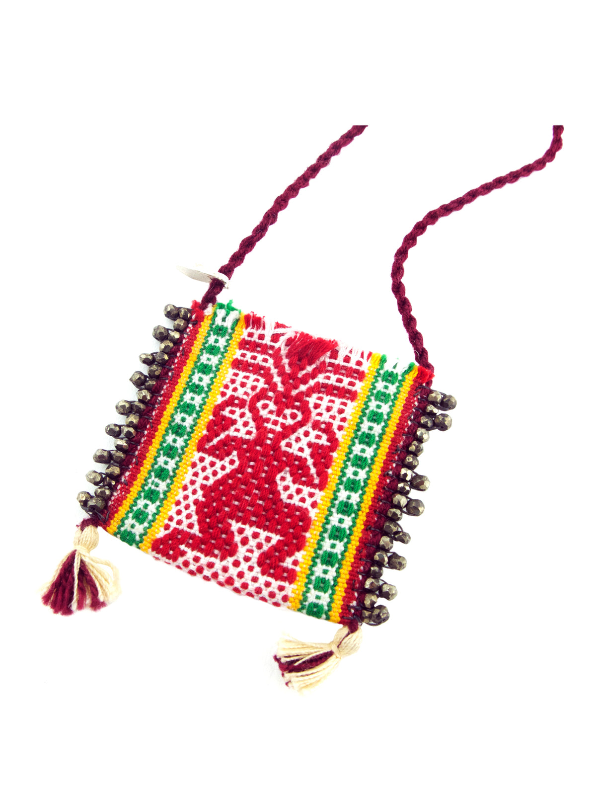 Oaxacan Pouch Necklace 