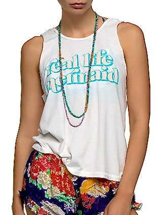 REAL LIFE MERMAID SUMMER TANK TOP - shop amla