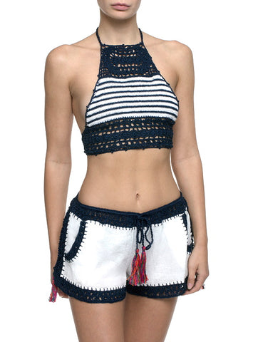 Anna Kosturova Sailor Nomad Giza Shorts - amanda mills los angeles