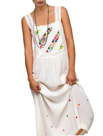 BLUE HIPPY JOY MAXI SUNDRESS