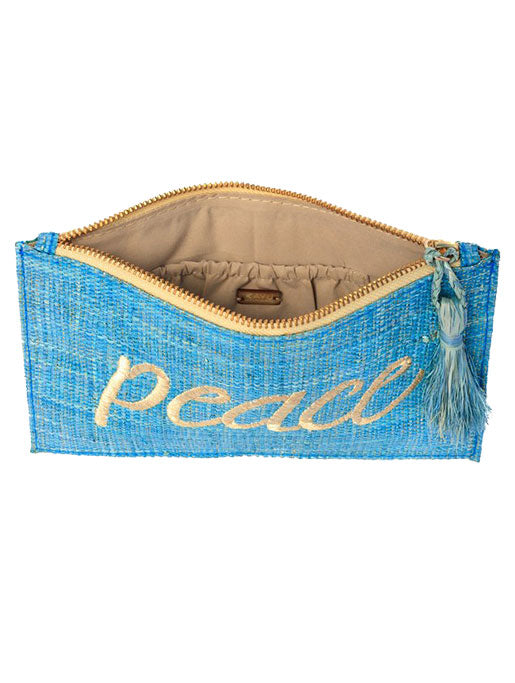 Kayu Blue Peace Pouch