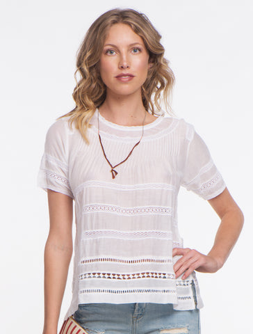 Summer Breeze Top - White 