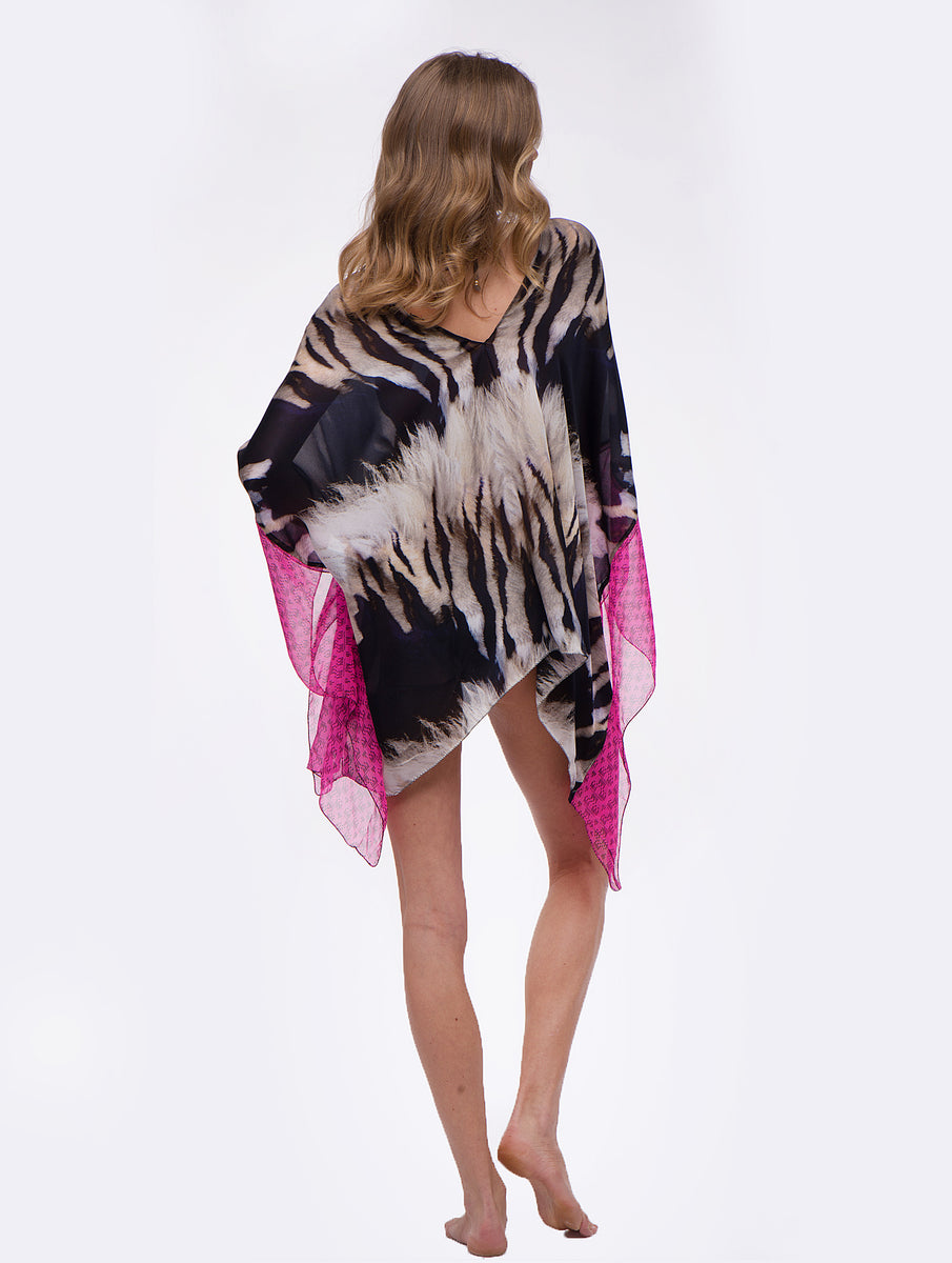 Harriet Selling Tiger Purple Mauritius Dress