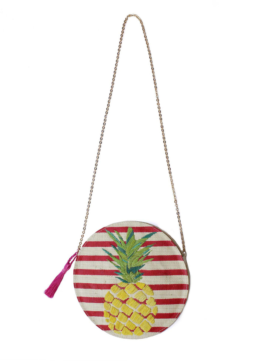 Kayu Luna Pineapple Purse - Amanda Mills LA