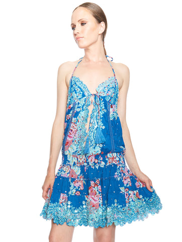 Las Noches Ibiza Salinas Dress - Blue