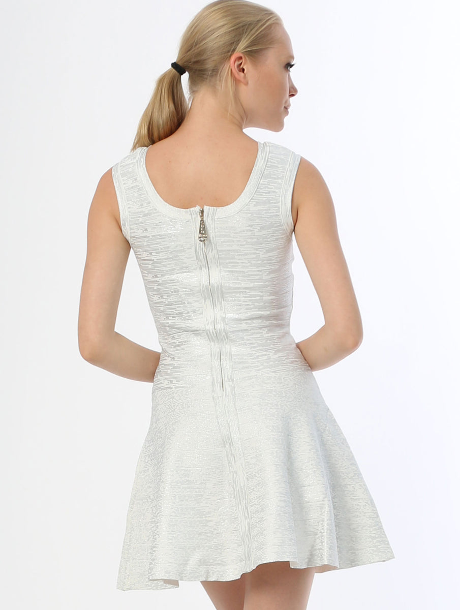 Bandage Dress - White