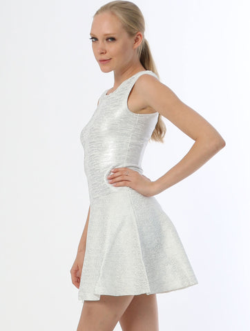 Bandage Dress - White