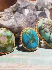 Manresa Turquoise Ring - Sage Lifestyle-Turquoise Ring-shopamla
