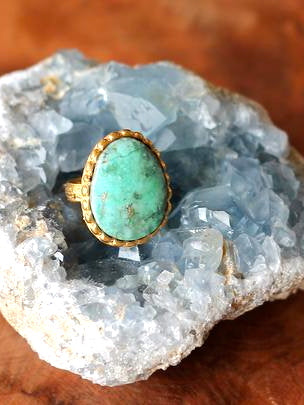 Manresa Turquoise Ring - Sage Lifestyle