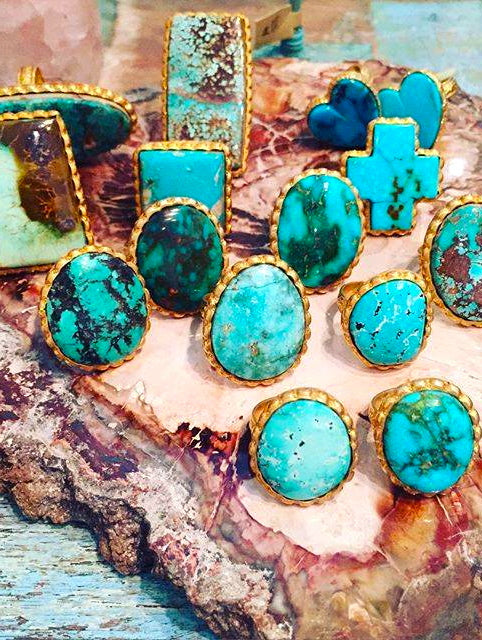 Pismo Turquoise Ring - Sage Lifestyle-shopamla