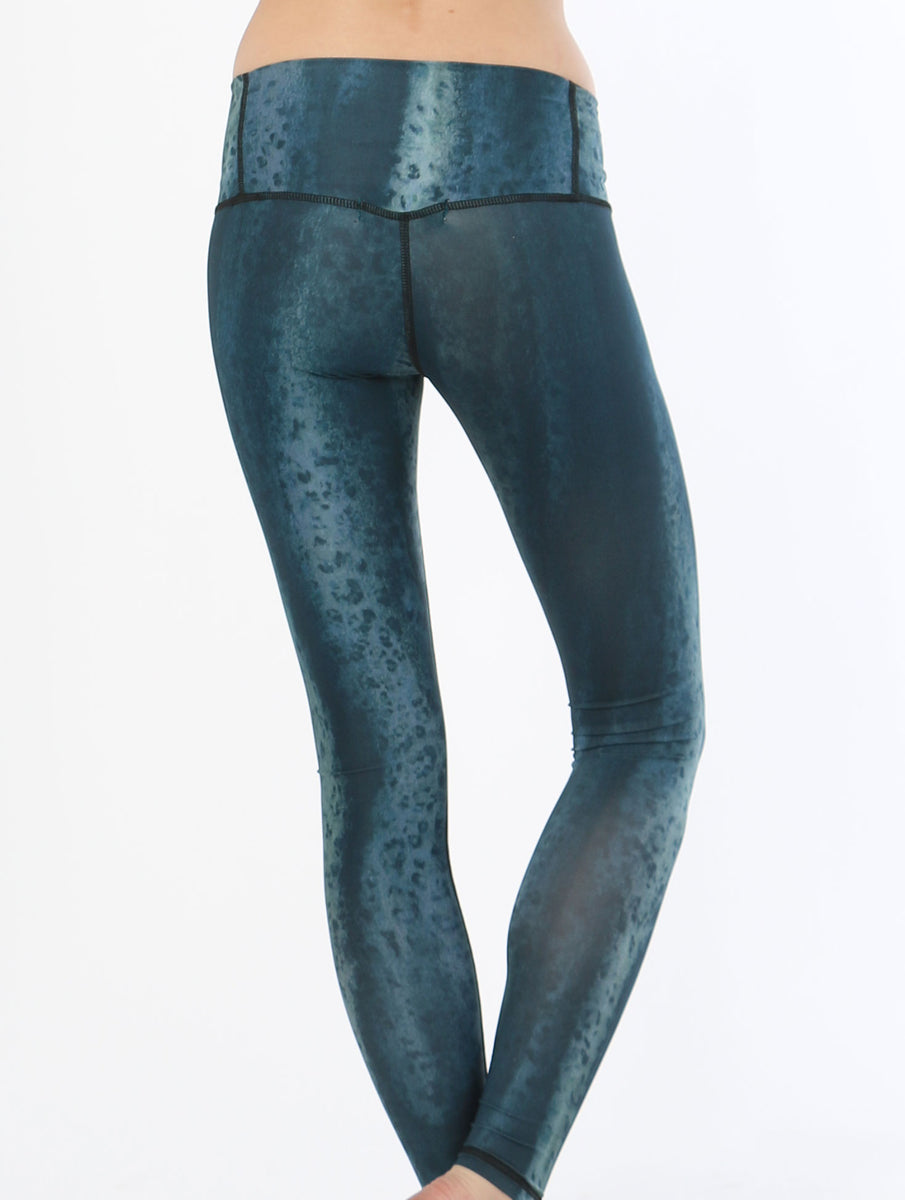 Snakeskin Turquoise Legging