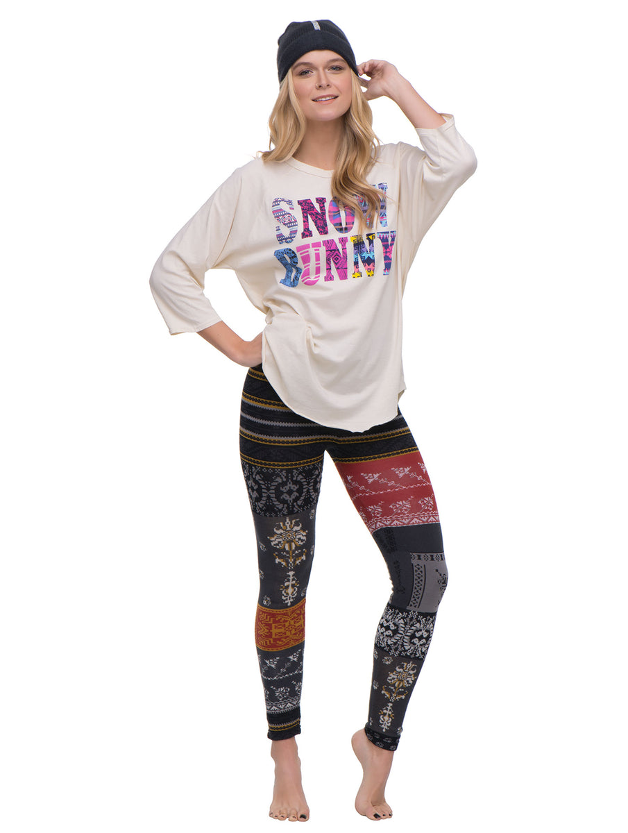 Snow Bunny Long Sleeve Tee JUNK FOOD